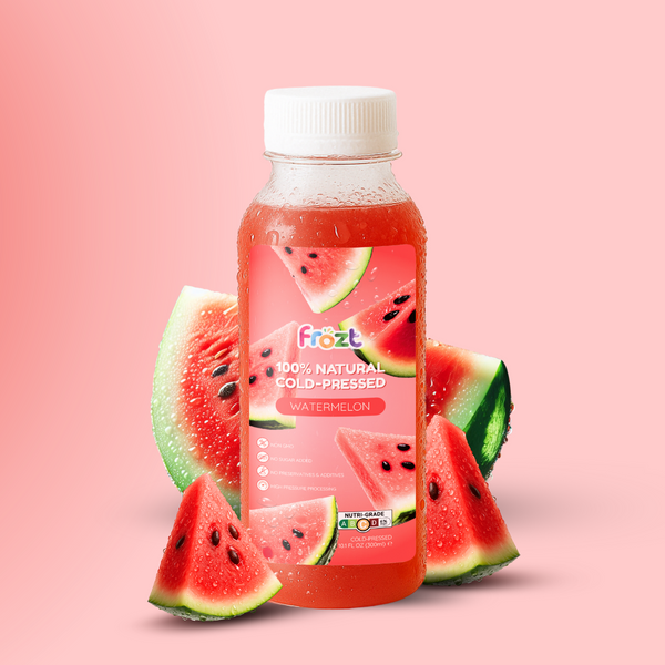 Frozt Cold-Pressed Watermelon Juice (Frozen) – 300ml