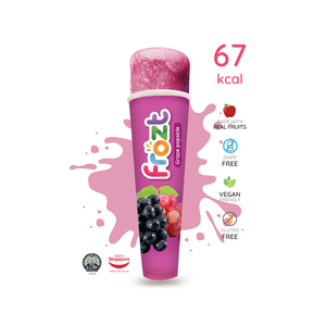 Grape Frozt - Frozt | Popsicles for Everyone. Healthy ice fruit popsicles (ice cream alternatives) : gluten-free, halal, dairy-free, and vegan-friendly options available.
