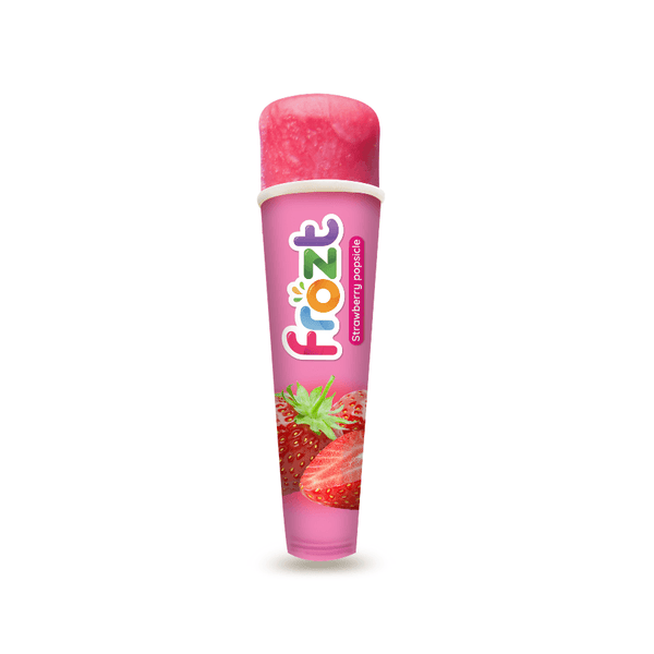 Strawberry Frozt - Frozt | Popsicles for Everyone. Healthy ice fruit popsicles (ice cream alternatives) : gluten-free, halal, dairy-free, and vegan-friendly options available.