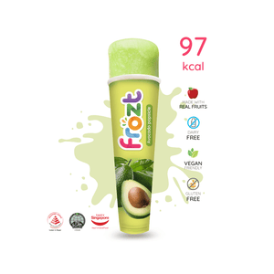Avocado Frozt - Frozt | Popsicles for Everyone. Healthy ice fruit popsicles (ice cream alternatives) : gluten-free, halal, dairy-free, and vegan-friendly options available.