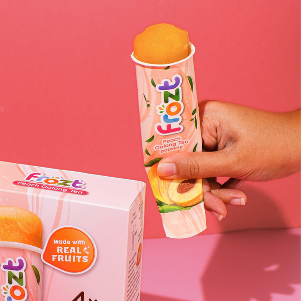 Peach Oolong Tea Popsicle