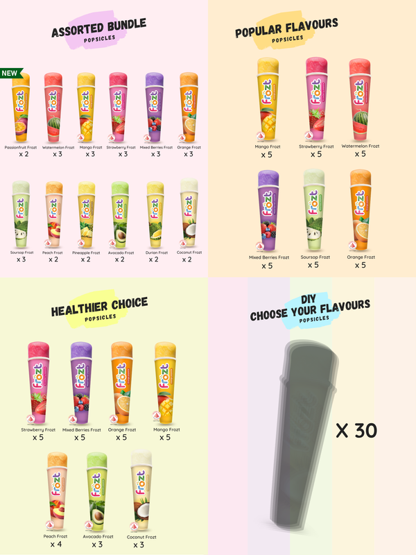Froztie Fun Box of 30