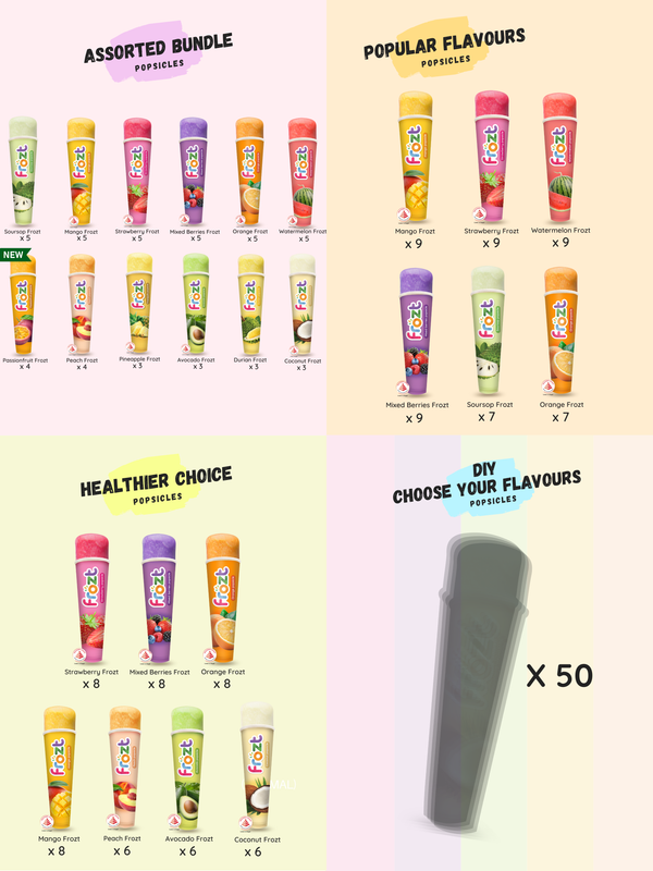 Froztie Fun Box of 50