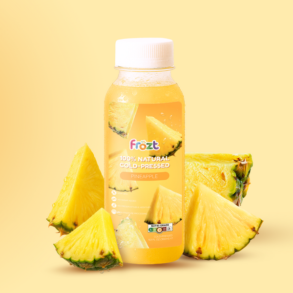 Frozt Cold-Pressed Pineapple Juice (Frozen) – 300ml