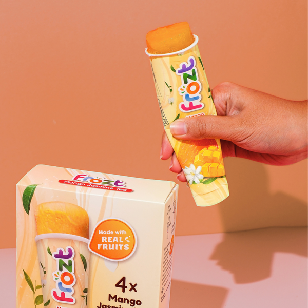 Mango Jasmine Tea Pack of 4 Popsicles