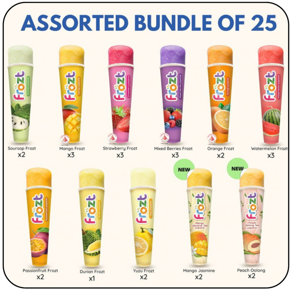 Assorted Bundle of 25 (Popsicles)