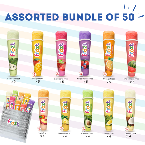 Assorted Bundle of 50 (Fruit Series)